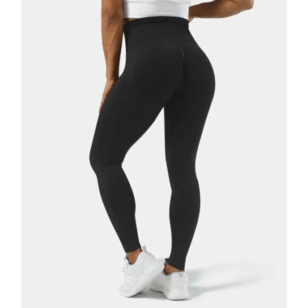 High-Waisted Compression Leggings‎ Workout Yoga Pants Tummy Control